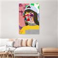 Picture of Abstracted Neon Expressions _GroupedProduct_Rectangle_Portrait_Unframed_Print_Only_