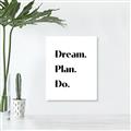 Picture of Dream Plan Do _GroupedProduct_Rectangle_Portrait_Unframed_Print_Only_