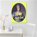 Picture of Slay Yellow Queen _GroupedProduct_Rectangle_Portrait_Unframed_Print_Only_
