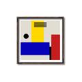 Picture of Structural Harmony I _GroupedProduct_Square_Canvas_Framed_