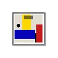 Picture of Structural Harmony I _GroupedProduct_Square_Canvas_Framed_