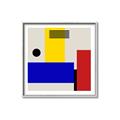 Picture of Structural Harmony I _GroupedProduct_Square_Canvas_Framed_
