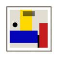 Picture of Structural Harmony I _GroupedProduct_Square_Canvas_Framed_