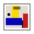 Picture of Structural Harmony I _GroupedProduct_Square_Canvas_Framed_