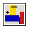 Picture of Structural Harmony I _GroupedProduct_Square_Canvas_Framed_