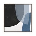 Picture of Symmetry in Space I _GroupedProduct_Square_Canvas_Framed_