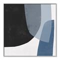 Picture of Symmetry in Space I _GroupedProduct_Square_Canvas_Framed_
