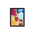 Picture of Radiant Fusion I _GroupedProduct_Rectangle_Portrait_Framed_Matted_
