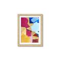 Picture of Radiant Fusion I _GroupedProduct_Rectangle_Portrait_Framed_Matted_