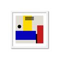 Picture of Structural Harmony I _GroupedProduct_Square_Framed_Matted_