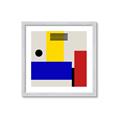 Picture of Structural Harmony I _GroupedProduct_Square_Framed_Matted_