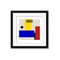 Picture of Structural Harmony I _GroupedProduct_Square_Framed_Matted_