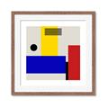 Picture of Structural Harmony I _GroupedProduct_Square_Framed_Matted_