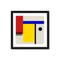 Picture of Structural Harmony II _GroupedProduct_Square_Framed_Matted_