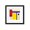 Picture of Structural Harmony II _GroupedProduct_Square_Framed_Matted_