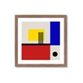 Picture of Structural Harmony III _GroupedProduct_Square_Framed_Matted_