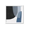 Picture of Symmetry in Space I _GroupedProduct_Square_Framed_Matted_