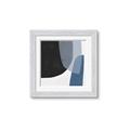 Picture of Symmetry in Space I _GroupedProduct_Square_Framed_Matted_