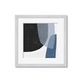 Picture of Symmetry in Space I _GroupedProduct_Square_Framed_Matted_