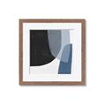 Picture of Symmetry in Space I _GroupedProduct_Square_Framed_Matted_