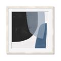 Picture of Symmetry in Space I _GroupedProduct_Square_Framed_Matted_