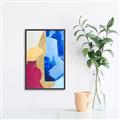 Picture of Radiant Fusion II _GroupedProduct_Rectangle_Portrait_Canvas_Framed_