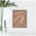 Picture of Waves of Transition I _GroupedProduct_Rectangle_Portrait_Canvas_Framed_