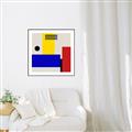 Picture of Structural Harmony I _GroupedProduct_Square_Canvas_Framed_