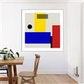 Picture of Structural Harmony I _GroupedProduct_Square_Canvas_Framed_