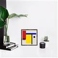 Picture of Structural Harmony II _GroupedProduct_Square_Canvas_Framed_