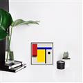 Picture of Structural Harmony II _GroupedProduct_Square_Canvas_Framed_