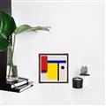 Picture of Structural Harmony II _GroupedProduct_Square_Canvas_Framed_