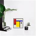 Picture of Structural Harmony II _GroupedProduct_Square_Canvas_Framed_