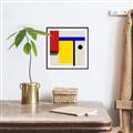 Picture of Structural Harmony II _GroupedProduct_Square_Canvas_Framed_