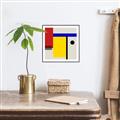 Picture of Structural Harmony II _GroupedProduct_Square_Canvas_Framed_
