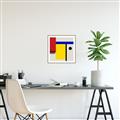 Picture of Structural Harmony II _GroupedProduct_Square_Canvas_Framed_