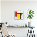 Picture of Structural Harmony II _GroupedProduct_Square_Canvas_Framed_