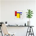 Picture of Structural Harmony II _GroupedProduct_Square_Canvas_Framed_
