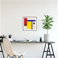 Picture of Structural Harmony II _GroupedProduct_Square_Canvas_Framed_