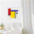 Picture of Structural Harmony II _GroupedProduct_Square_Canvas_Framed_