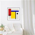 Picture of Structural Harmony II _GroupedProduct_Square_Canvas_Framed_