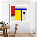 Picture of Structural Harmony II _GroupedProduct_Square_Canvas_Framed_
