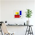 Picture of Structural Harmony III _GroupedProduct_Square_Canvas_Framed_