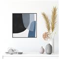 Picture of Symmetry in Space I _GroupedProduct_Square_Canvas_Framed_
