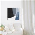 Picture of Symmetry in Space I _GroupedProduct_Square_Canvas_Framed_