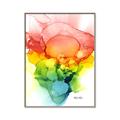 Picture of Burst of Hues II _GroupedProduct_Rectangle_Portrait_Canvas_Framed_