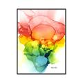 Picture of Burst of Hues II _GroupedProduct_Rectangle_Portrait_Canvas_Framed_