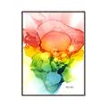 Picture of Burst of Hues II _GroupedProduct_Rectangle_Portrait_Canvas_Framed_
