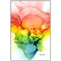 Picture of Burst of Hues II _GroupedProduct_Rectangle_Portrait_Canvas_Framed_