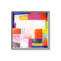 Picture of Vibrant Mosaic I _GroupedProduct_Square_Canvas_Framed_
